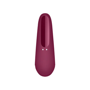 Satisfyer App Enabled Curvy 1 Plus Rose Red > Sex Toys For Ladies > Clitoral Vibrators and Stimulators 5.5 Inches, Clitoral Vibrators and Stimulators, Female, NEWLY-IMPORTED, Silicone - So Lu