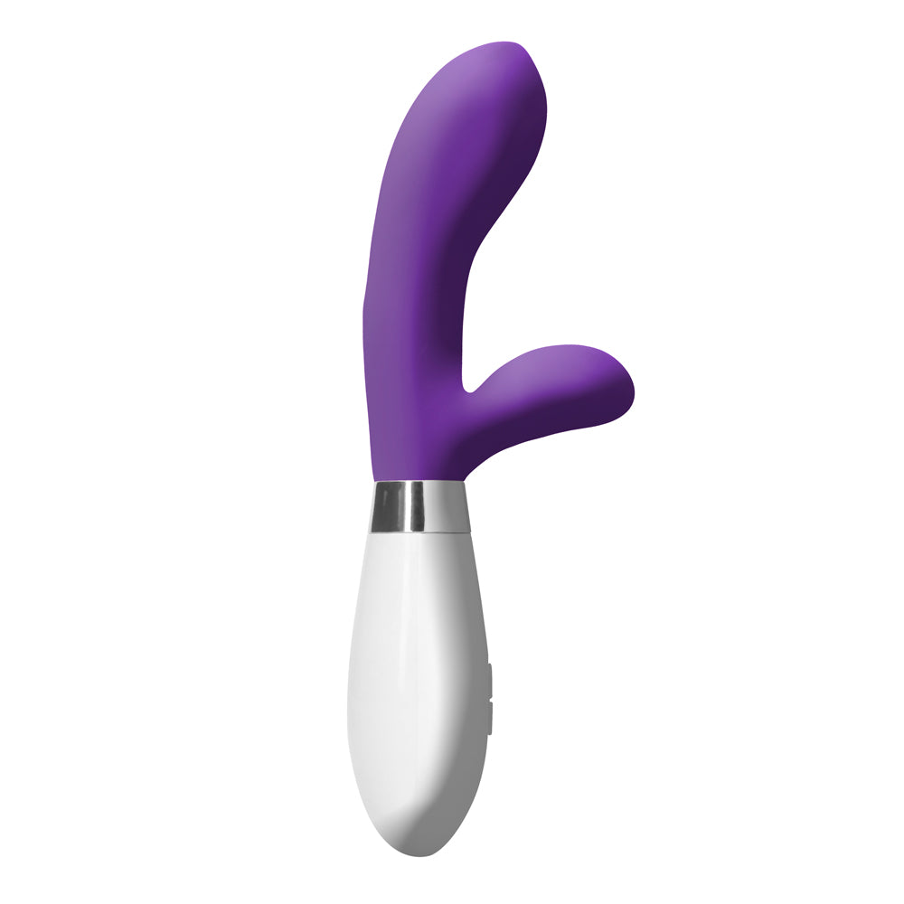 Achilles Clitoral Stimulator Vibrator Sex Toys > Sex Toys For Ladies > Vibrators With Clit Stims 8 Inches, Female, NEWLY-IMPORTED, Silicone, Vibrators With Clit Stims - So Luxe Lingerie