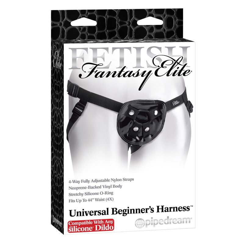 Fetish Fantasy Elite Universal Beginners Harness Sex Toys > Realistic Dildos and Vibes > Strap On Harnesses Both, NEWLY-IMPORTED, Polyester, Strap On Harnesses - So Luxe Lingerie