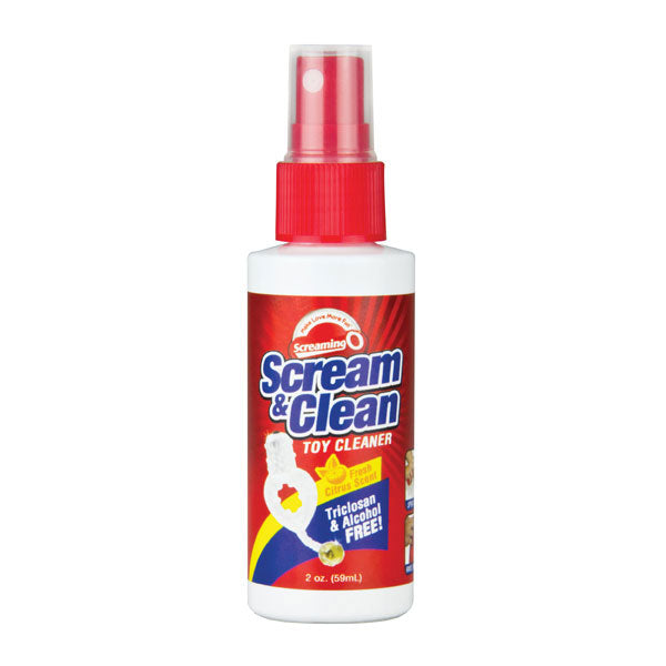 Screaming O Scream And Clean Toy Cleaner Relaxation Zone > Personal Hygiene 2 oz / 59ml, Both, NEWLY-IMPORTED, Personal Hygiene - So Luxe Lingerie