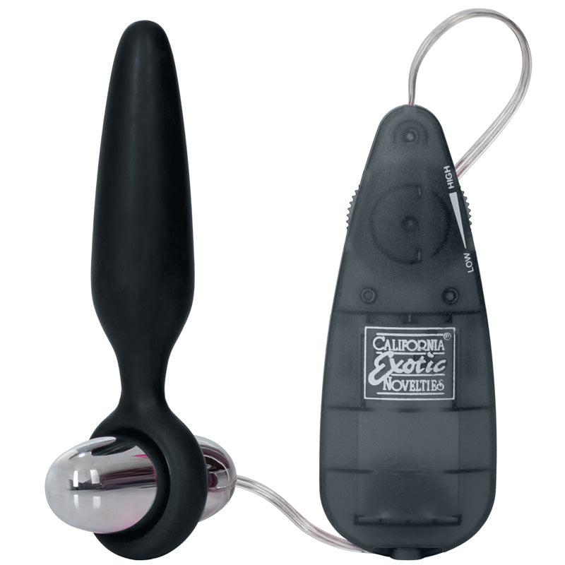 Booty Call Vibro Anal Kit Anal Range > Vibrating Buttplug Both, NEWLY-IMPORTED, Silicone, Vibrating Buttplug - So Luxe Lingerie