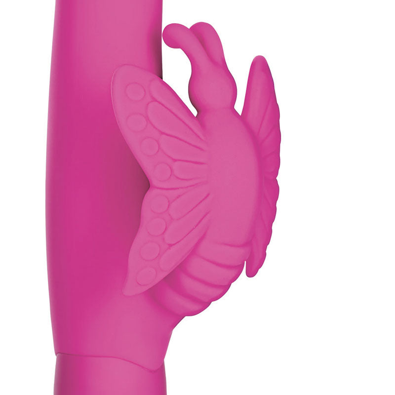 Posh 10 Function Silicone Fluttering Butterfly Vibe Sex Toys > Sex Toys For Ladies > Vibrators With Clit Stims 9 Inches, Female, NEWLY-IMPORTED, Silicone, Vibrators With Clit Stims - So Luxe 