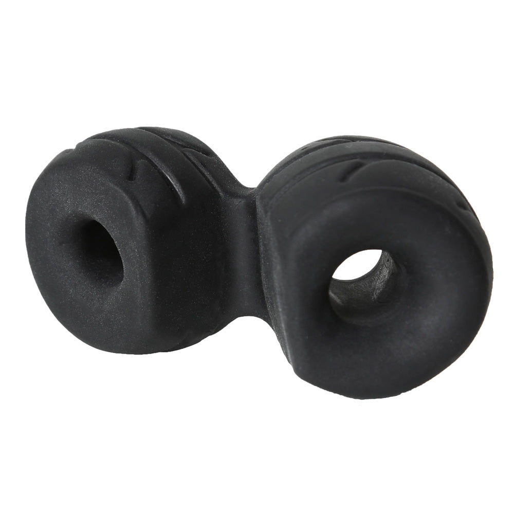 Perfect Fit Cock and Ball Ring and Stretcher Bondage Gear > Bondage Cock Rings Bondage Cock Rings, Male, NEWLY-IMPORTED, Silicone - So Luxe Lingerie