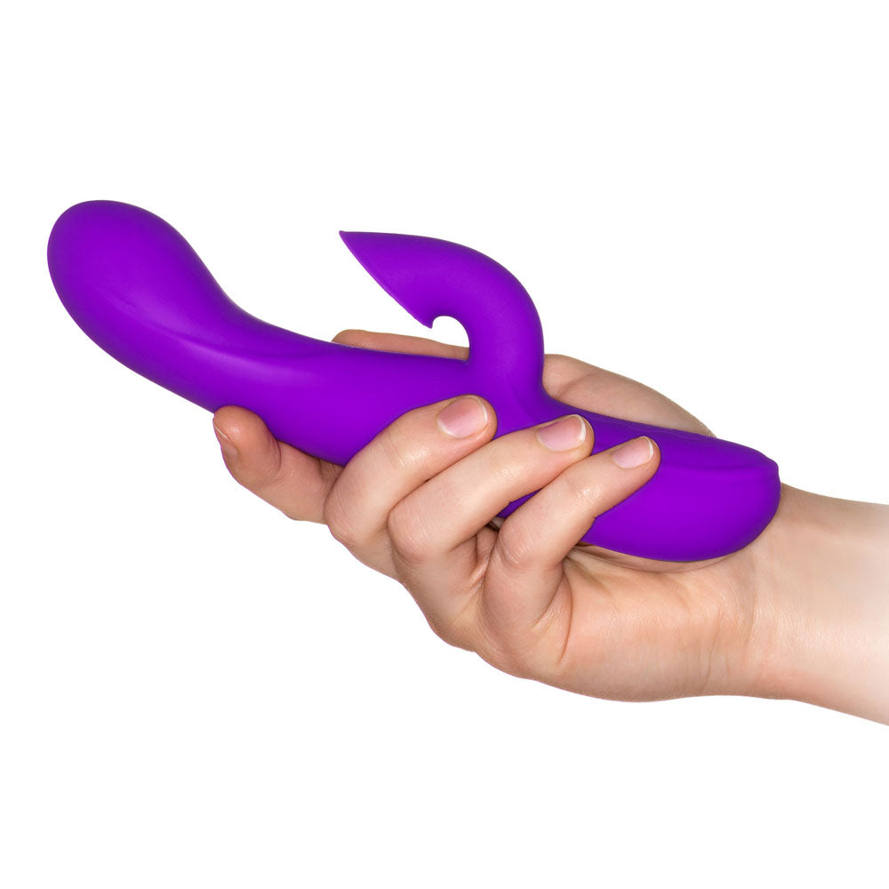 ToyJoy SeXentials Euphoria Suction Vibe > Sex Toys For Ladies > Vibrators With Clit Stims 7.6 Inches, Female, NEWLY-IMPORTED, Silicone, Vibrators With Clit Stims - So Luxe Lingerie