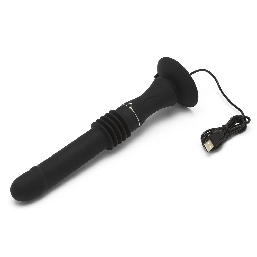 ToyJoy SeXentials Majestic Thrusting Vibe > Sex Toys For Ladies > Other Style Vibrators 10.8 Inches, Both, NEWLY-IMPORTED, Other Style Vibrators, Silicone - So Luxe Lingerie