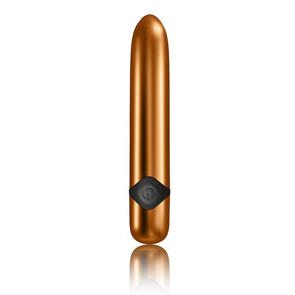 Rocks Off Havana True Elegance Sensual Gold Vibrator Branded Toys > Rocks Off 5.25 Inches, Female, NEWLY-IMPORTED, Rocks Off, Smooth Coated Plastic - So Luxe Lingerie