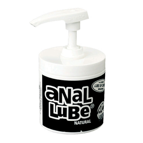 Anal Lube Natural In Pump Dispenser 135ml Relaxation Zone > Anal Lubricants 135ml or 4.75oz, Anal Lubricants, Both, NEWLY-IMPORTED - So Luxe Lingerie