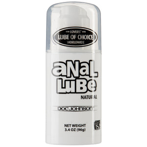 Doc Johnson Natural Anal Glide Lubricant 96g Relaxation Zone > Anal Lubricants Anal Lubricants, Both, NEWLY-IMPORTED - So Luxe Lingerie