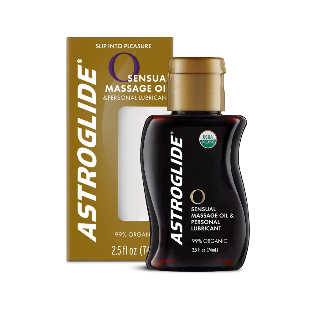 Astroglide O Organic Oil Blend 120ml > Relaxation Zone > Lubricants and Oils 120ml, Both, Lubricants and Oils, NEWLY-IMPORTED - So Luxe Lingerie