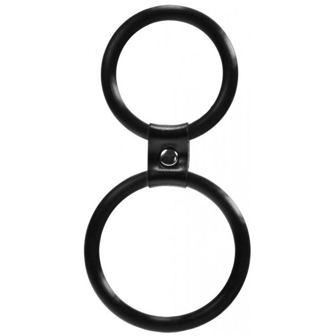 Dual Rings  Shaft And Balls Ring Sex Toys > Sex Toys For Men > Love Rings Love Rings, Male, NEWLY-IMPORTED - So Luxe Lingerie