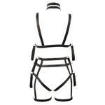 Load image into Gallery viewer, 2 Piece Matt Look Bondage Set &gt; Clothes &gt; Bodies and Playsuits Bodies and Playsuits, Female, NEWLY-IMPORTED, Polyester - So Luxe Lingerie
