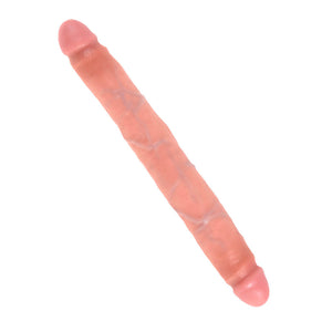 King Cock 12 Inch Slim Double Dildo Flesh Sex Toys > Realistic Dildos and Vibes > Double Dildos 12 Inches, Both, Double Dildos, NEWLY-IMPORTED, PVC - So Luxe Lingerie