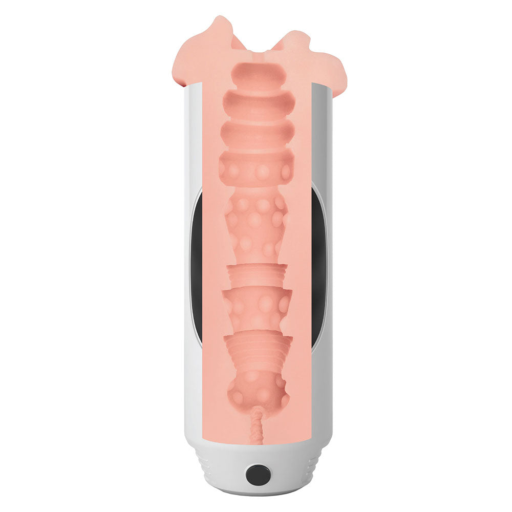 Pipedream Extreme Mega Grip Squeezable Pussy Stroker Masturbator Sex Toys > Sex Toys For Men > Masturbators 6 Inches, Male, Masturbators, NEWLY-IMPORTED, Realistic Feel - So Luxe Lingerie