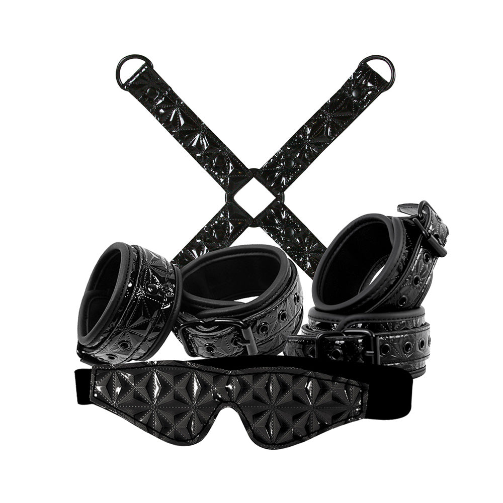 Sinful Bondage Kit Black Bondage Gear > Bondage Kits Bondage Kits, Both, NEWLY-IMPORTED - So Luxe Lingerie