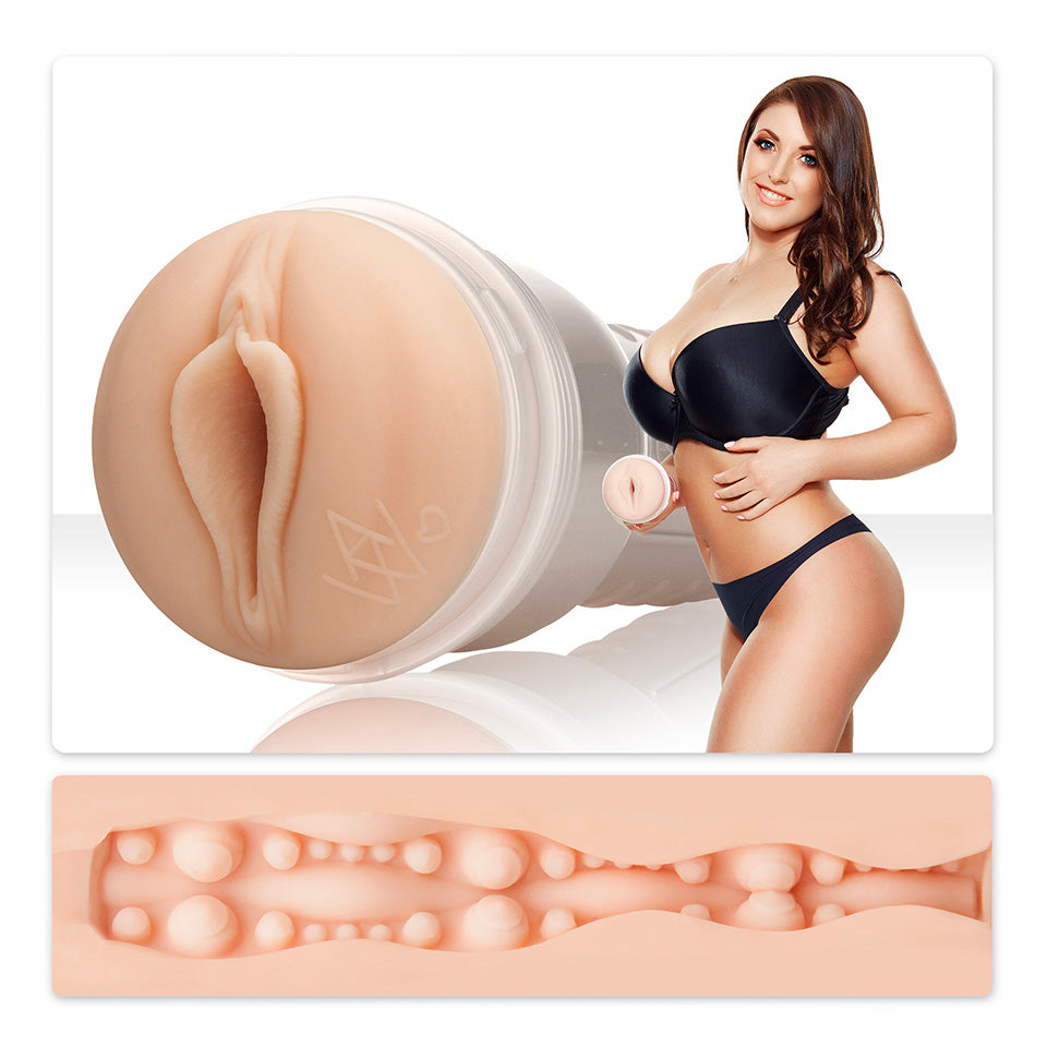 Angela White Indulge Fleshlight Girls Masturbators Sex Toys For Men > Fleshlight Range > Fleshlight Girls 10 Inches, Fleshlight Girls, Male, NEWLY-IMPORTED, Realistic Feel - So Luxe Lingerie