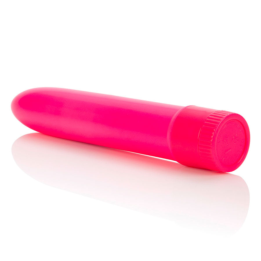 Neon Pink Multi Speed Mini Vibrator Sex Toys > Sex Toys For Ladies > Standard Vibrators 5.5 Inches, Both, NEWLY-IMPORTED, Plastic, Standard Vibrators - So Luxe Lingerie