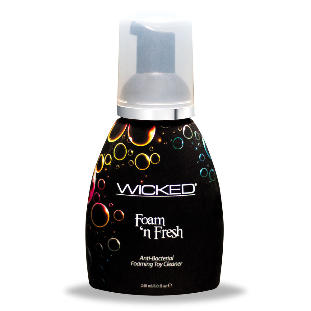 Wicked Foam N Fresh Toy Cleaner 240mls Relaxation Zone > Personal Hygiene 240mls, Both, NEWLY-IMPORTED, Personal Hygiene - So Luxe Lingerie