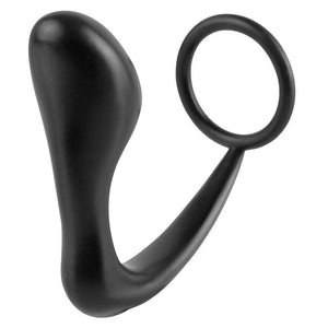 Pipedream Anal Fantasy Ass Gasm Cockring Plug > Anal Range > Prostate Massagers 4 Inches, Female, NEWLY-IMPORTED, Prostate Massagers, Silicone - So Luxe Lingerie