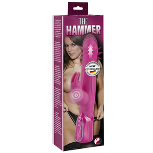 The Hammer Rabbit Vibrator Sex Toys > Sex Toys For Ladies > Bunny Vibrators 11.5 Inches, Bunny Vibrators, Female, NEWLY-IMPORTED, Silicone - So Luxe Lingerie