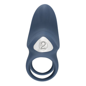 Rechargeable Silicone Vibrating Double Ring > Sex Toys For Men > Love Ring Vibrators Both, Love Ring Vibrators, NEWLY-IMPORTED, Silicone - So Luxe Lingerie