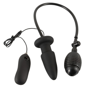 Inflatable And Vibrating Silicone Butt Plug > Anal Range > Anal Inflatables 4.5 Inches, Anal Inflatables, Both, NEWLY-IMPORTED, Silicone - So Luxe Lingerie