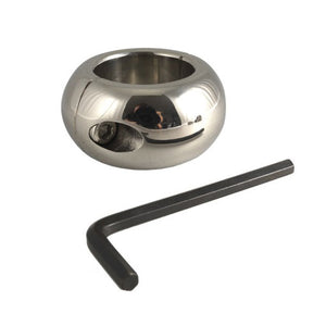 Donut Stainless Steel Ballstretcher 3cm Bondage Gear > Cock and Ball Bondage Cock and Ball Bondage, Male, NEWLY-IMPORTED, Stainess Steel - So Luxe Lingerie