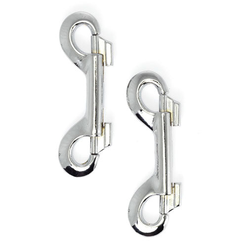 Double Snap Hooks Bondage Gear > Restraints Both, NEWLY-IMPORTED, Restraints, Stainess Steel - So Luxe Lingerie