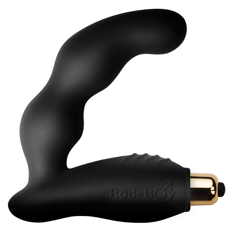 Rocks Off 7 Speed Bad Boy Black Prostate Massager Branded Toys > Rocks Off 8 Inches, Male, NEWLY-IMPORTED, Rocks Off, Silicone - So Luxe Lingerie