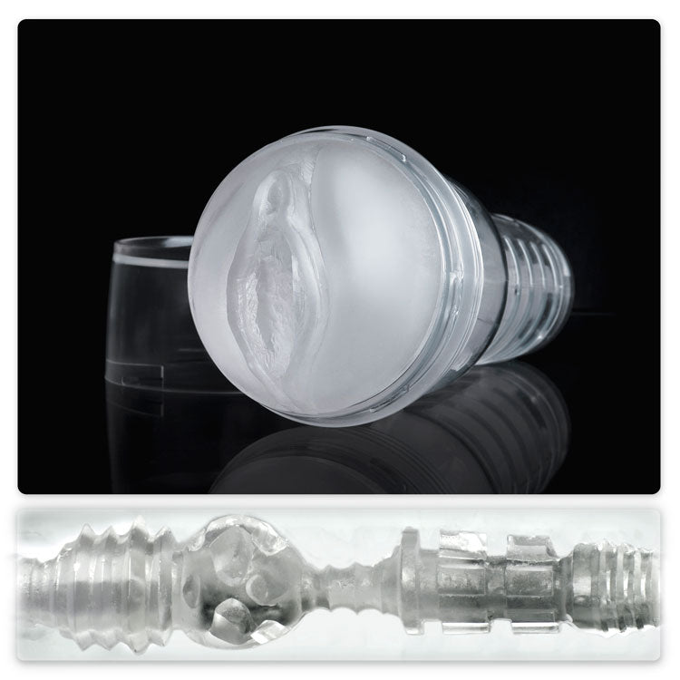 Fleshlight Ice Lady Crystal Masturbator Sex Toys For Men > Fleshlight Range > Fleshlights Complete Sets 10 Inches, Fleshlights Complete Sets, Male, NEWLY-IMPORTED, Realistic Feel - So Luxe Li