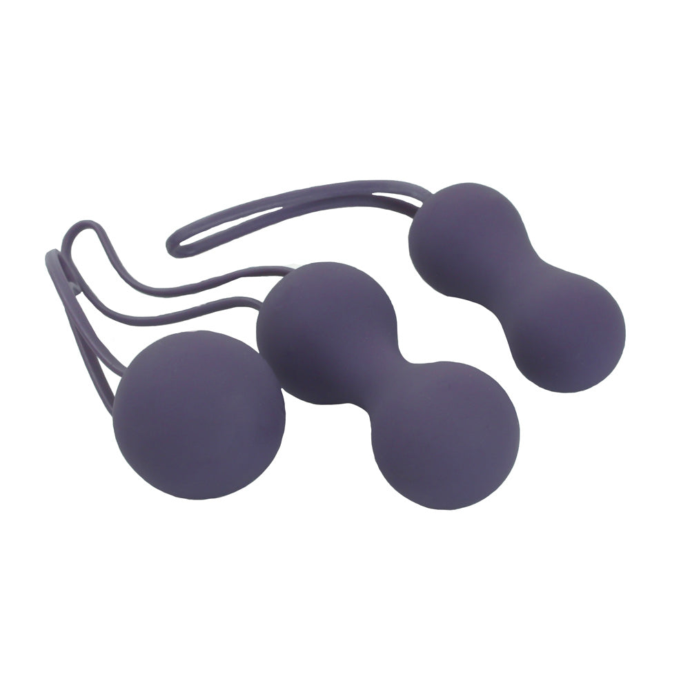 Je Joue Ami Kegals Balls Purple Sex Toys > Sex Toys For Ladies > Kegel Exercise Female, Kegel Exercise, NEWLY-IMPORTED, Silicone - So Luxe Lingerie