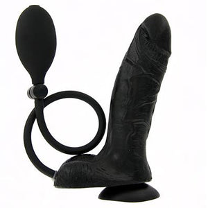 Inflatable Suction Cup Dildo Sex Toys > Realistic Dildos and Vibes > Realistic Dildos 6.75 Inches, Both, NEWLY-IMPORTED, Realistic Dildos, Rubber - So Luxe Lingerie