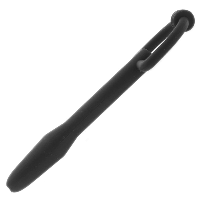 The Hallows Silicone CumThru DRing Penis Plug Bondage Gear > Medical Instruments 3 Inches, Male, Medical Instruments, NEWLY-IMPORTED, Silicone - So Luxe Lingerie