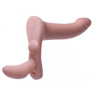 Plena II Double Penetration Strap On Sex Toys > Realistic Dildos and Vibes > Strap on Dildo Female, NEWLY-IMPORTED, Realistic Feel, Strap on Dildo - So Luxe Lingerie