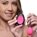 Load image into Gallery viewer, 10X Silicone Vibrating Egg Pink &gt; Sex Toys For Ladies &gt; Vibrating Eggs 2.4 inch, Female, NEWLY-IMPORTED, Silicone, Vibrating Eggs - So Luxe Lingerie
