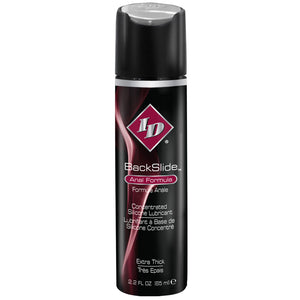 ID BackSlide Anal Formula 2.2 oz Lubricant Relaxation Zone > Anal Lubricants Anal Lubricants, Both, NEWLY-IMPORTED - So Luxe Lingerie