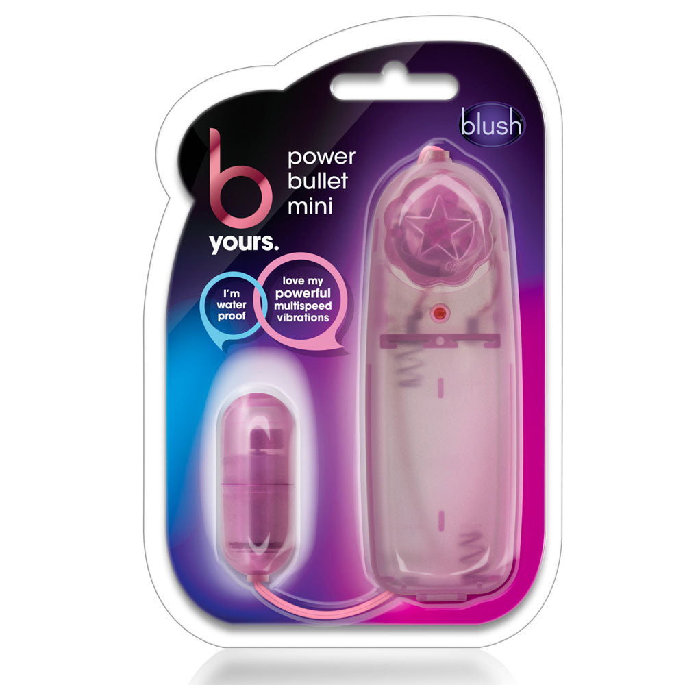 B Yours Power Bullet Mini Pink > Sex Toys For Ladies > Vibrating Eggs 1.5 Inches, Female, NEWLY-IMPORTED, Plastic, Vibrating Eggs - So Luxe Lingerie