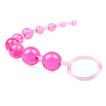 Load image into Gallery viewer, Pink Chain Of 10 Anal Beads &gt; Anal Range &gt; Anal Beads 11.75 Inches, Anal Beads, Both, Jelly, NEWLY-IMPORTED - So Luxe Lingerie
