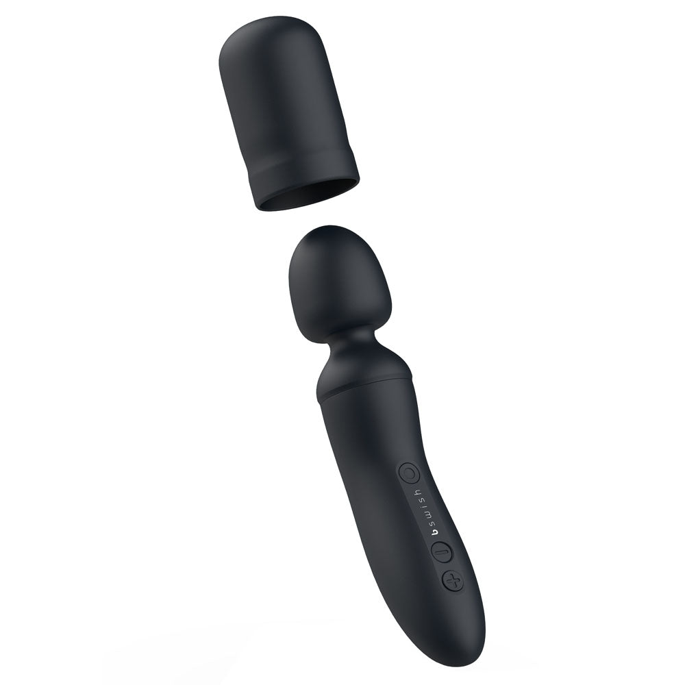 bswish Bthrilled Premium Wand Vibrator > Sex Toys For Ladies > Wand Massagers and Attachments 4.8 Inches, Both, NEWLY-IMPORTED, Silicone, Wand Massagers and Attachments - So Luxe Lingerie