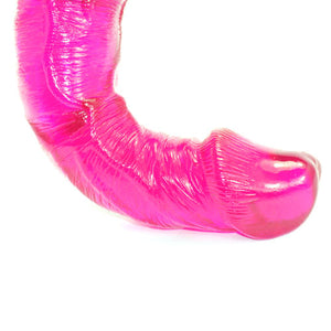 Waves Of Pleasure Flexible Penis Shaped Vibrator > Realistic Dildos and Vibes > Penis Vibrators 8.75 Inches, Female, Jelly, NEWLY-IMPORTED, Penis Vibrators - So Luxe Lingerie