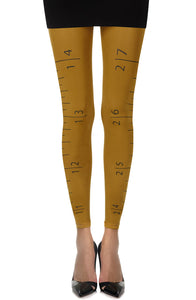 Zohara “Tape easure” ustard Footless Tights  Hosiery, Leggings, NEWLY-IMPORTED, Tights, Zohara - So Luxe Lingerie