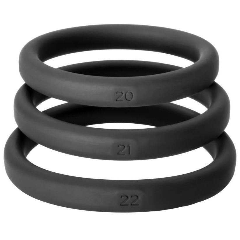 Perfect Fit XactFit Cockring Sizes 20, 21, 22 Sex Toys > Sex Toys For Men > Love Rings Love Rings, Male, NEWLY-IMPORTED, See Description, Silicone - So Luxe Lingerie