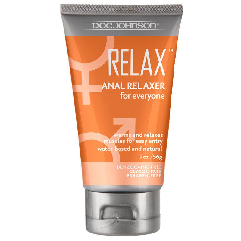 Relax Anal Relaxer For Everyone Waterbased Lubricant Relaxation Zone > Anal Lubricants Anal Lubricants, Both, NEWLY-IMPORTED - So Luxe Lingerie
