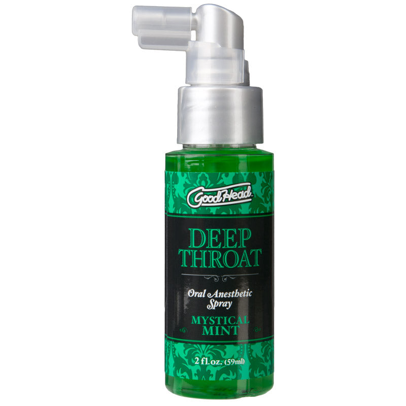 Good Head Deep Throat Spray Mint Relaxation Zone > Flavoured Lubricants and Oils Both, Flavoured Lubricants and Oils, NEWLY-IMPORTED - So Luxe Lingerie