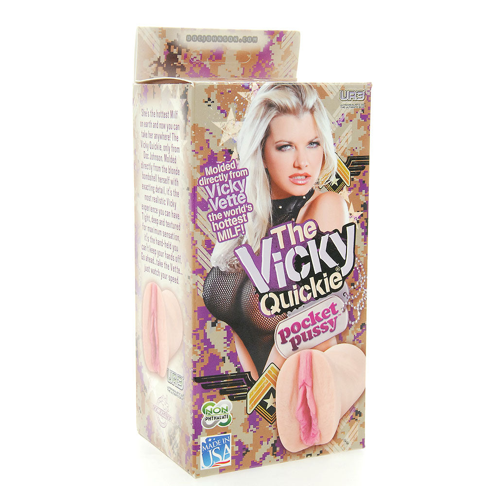 Vicky Vette Ur3 Pocket Pussy Masturbator Sex Toys > Sex Toys For Men > Masturbators Male, Masturbators, NEWLY-IMPORTED, Realistic Feel - So Luxe Lingerie