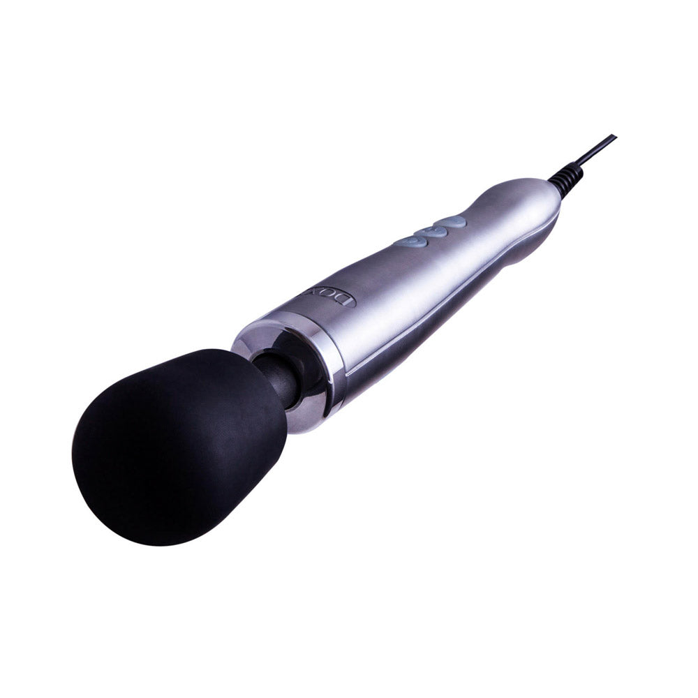 Doxy Die Cast Wand Massager UK Plug Sex Toys > Sex Toys For Ladies > Wand Massagers and Attachments 13.5 Inches, Both, NEWLY-IMPORTED, Silicone, Wand Massagers and Attachments - So Luxe Linge