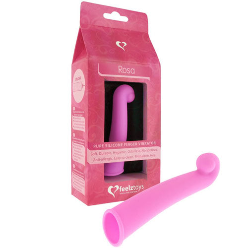 Rosa Finger Vibrator Branded Toys > Feelztoys Feelztoys, Female, NEWLY-IMPORTED, Silicone - So Luxe Lingerie