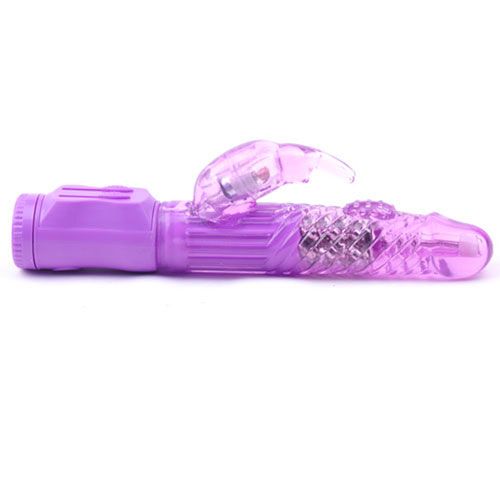 Basic Purple Multispeed Rabbit Vibrator > Sex Toys For Ladies > Bunny Vibrators 8.75 Inches, Bunny Vibrators, Female, Jelly, NEWLY-IMPORTED - So Luxe Lingerie