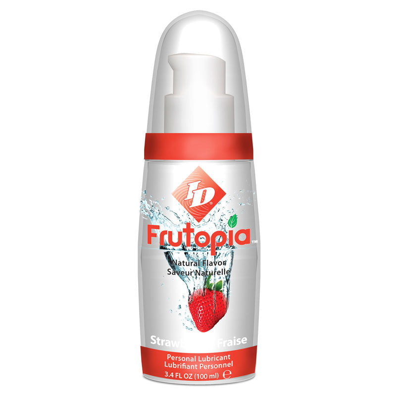 ID Frutopia Personal Lubricant Strawberry Relaxation Zone > Flavoured Lubricants and Oils Both, Flavoured Lubricants and Oils, NEWLY-IMPORTED - So Luxe Lingerie