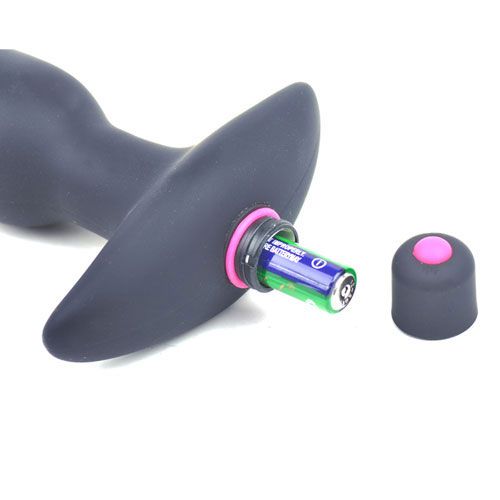 Silicone Butt Plug With Vibrating Bullet > Anal Range > Vibrating Buttplug 6 Inches, Both, NEWLY-IMPORTED, Silicone, Vibrating Buttplug - So Luxe Lingerie