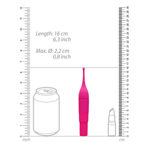 Pinpoint Precision Clitoral Tickler > Sex Toys For Ladies > Other Style Vibrators 6.5 Inches, Female, NEWLY-IMPORTED, Other Style Vibrators, Plastic - So Luxe Lingerie